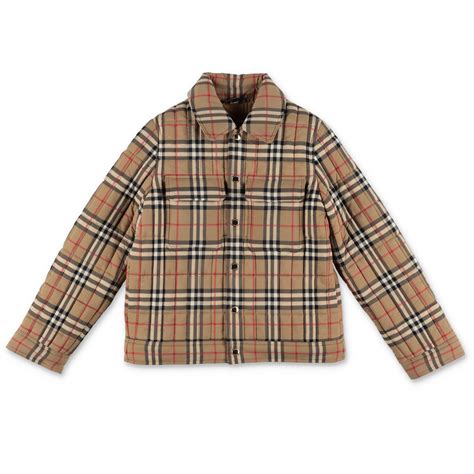 burberry giacca trasparente|Giacca in pile Check (Salt) .